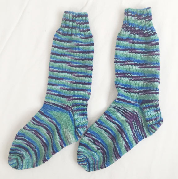 01_1st pair of knit socks