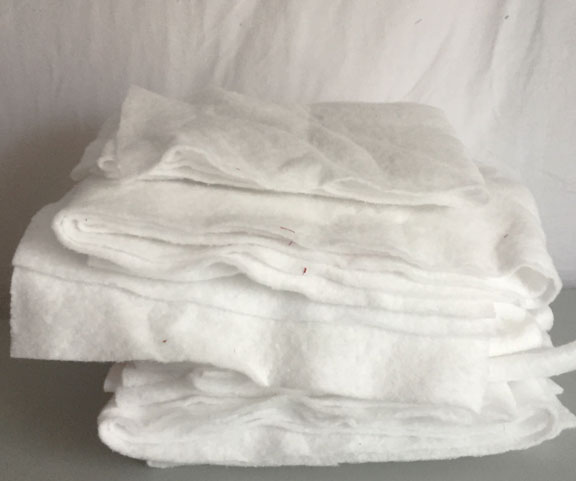 Pile of batting scraps